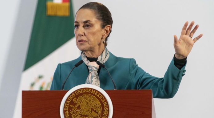 Presidenta de México, Claudia Sheinbaum, es trasladada a embarcación de la Marina como medida preventiva, tras muerte de “El Mencho”
