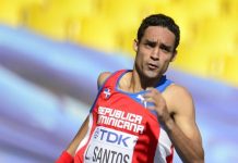 Luguelin Santos regresa a las pistas tras cumplir sanción de tres años