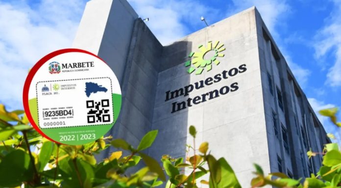 DGII informa casi RD$3,000 millones deja la renovación del marbete 2025-2026