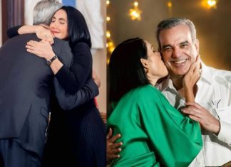 En el Dia del Amor y de la Amistad, el Presidente Abinader expresa su cariño a su esposa Raquel Arbaje