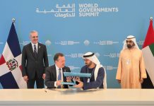 Primer Ministro de los Emiratos Árabes Unidos y el presidente Abinader acuerdan celebrar anualmente Diálogo Regional del World Governments Summit en RD