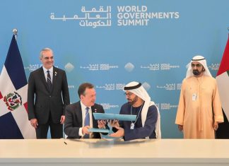 Primer Ministro de los Emiratos Árabes Unidos y el presidente Abinader acuerdan celebrar anualmente Diálogo Regional del World Governments Summit en RD