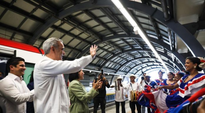 Presidente Abinader pone en marcha Línea 2C del Metro de Santo Domingo que beneficiará a más de un millón de habitantes de Los Alcarrizos y zonas aledañas en SDO