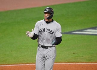Aaron Judge conecta jonrón y guía blanqueada de los Yankees sobre los San Francisco