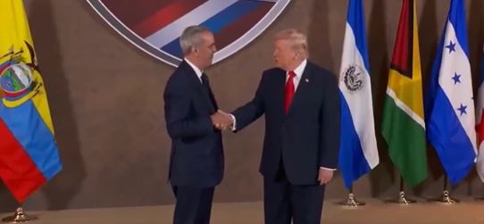 Abinader afirma que trató con Trump crisis haitiana como estrategia contra crimen organizado