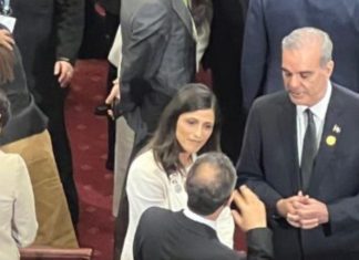 Abinader y María Corina Machado coinciden en Chile durante investidura de José Antonio Kast