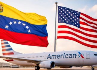 American Airlines retoma vuelos entre Estados Unidos y Venezuela tras casi siete años suspendidos