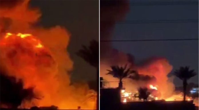 Arden bases militares EEUU en Oriente Medio tras ataques Irán