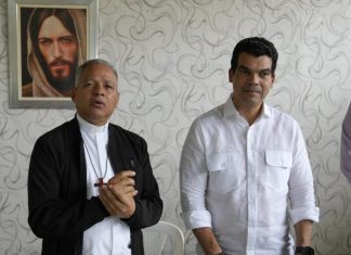 Wellington Arnaud se reúne con comité de veeduría alcantarillado de Tenares, Hermanas Mirabal