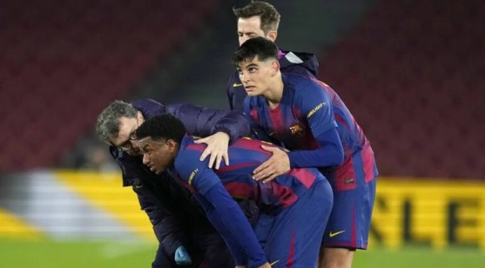 El Barcelona pierde a Balde y Koundé por lesión muscular durante un mes