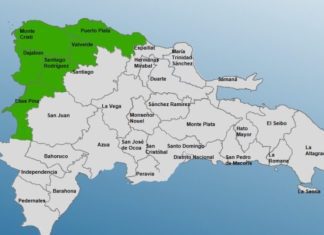 COE emite alerta verde para seis provincias por incidencia de vaguada