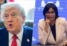 Donald Trump alaba a Delcy Rodríguez; dice»petróleo empieza a fluir»