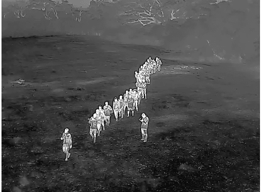 Apresan a 65 extranjeros indocumentados en Dajabon detectados con drones por el Ejército