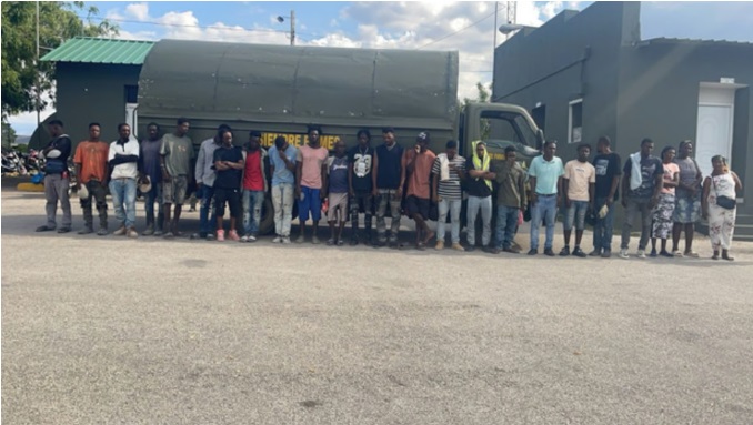 Ejército apresa en Jimaní a 87 haitianos ilegales