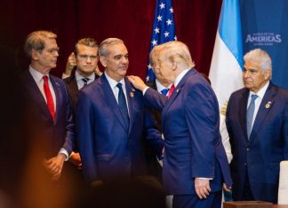 Presidente Abinader participa en firma de proclamación para crear coalición militar contra cárteles del narcotráfico