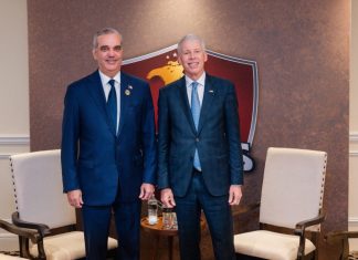 Abinader sostiene reunión bilateral con el secretario de Energía de Estados Unidos en la cumbre “Escudo de las Américas”