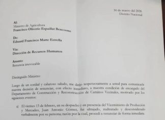 Funcionario de Agricultura renuncia y denuncia presiones para adjudicar obras sin licitación por más de 800 millones de pesos