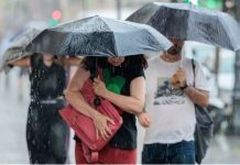 Aguaceros en varias provincias del país asociados a frente frío sobre Haití