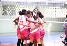 El Distrito Nacional derrota a La Vega en voleibol de los Juegos de la Mujer