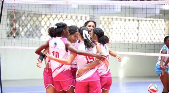 El Distrito Nacional derrota a La Vega en voleibol de los Juegos de la Mujer