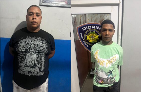 PN apresa dos de cuatro encapuchados que asaltaron colmado en Navarrete en pleno juego RD-Venezuela