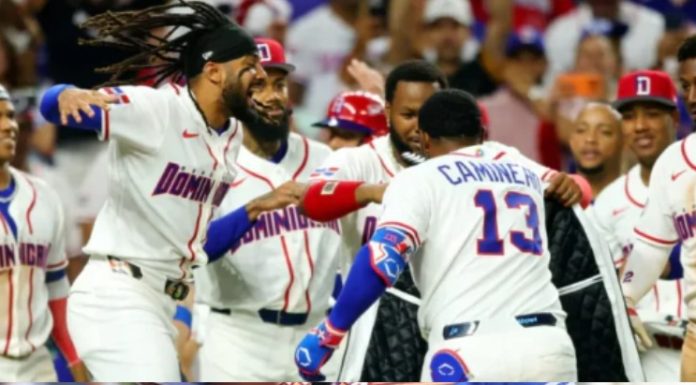 LIDOM resalta patriotismo y entrega de la selección dominicana en el Clásico Mundial de Béisbol