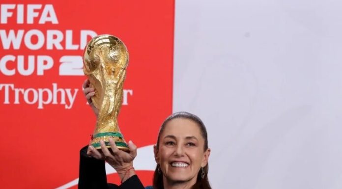 México presenta el trofeo del Mundial 2026 a 100 días del inicio del torneo