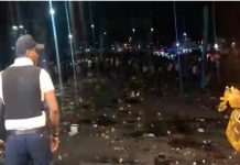 Disturbio durante presentación de Rochy RD deja varios heridos en el malecón de Barahona