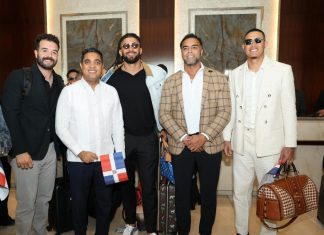 Ministro Kelvin Cruz recibe al equipo del Clásico Mundial de Béisbol