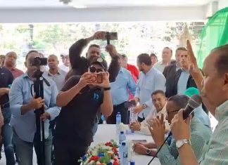 Radhamés Jiménez juramenta en Samaná dirigentes del PRM que pasaron a la FP