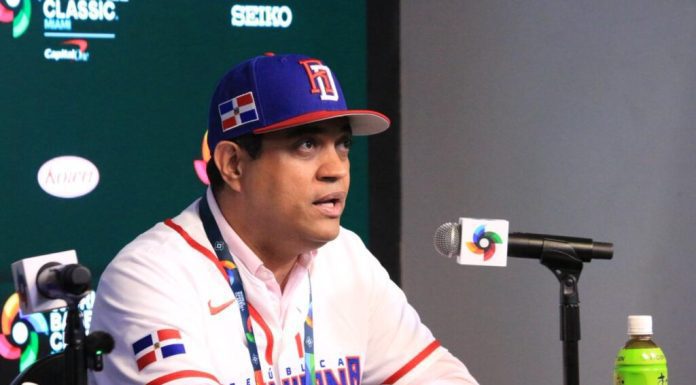 Ministro Kelvin Cruz agradece trabajo de la selección dominicana del Clásico Mundial de Beisbol