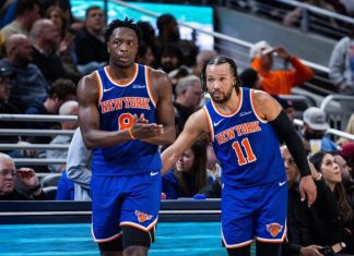 Los Knicks de Nueva York sobreviven en Indianápolis ante los Pacers