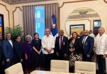 Presidente Luis Abinader se reúne con la directiva del Colegio Médico Dominicano