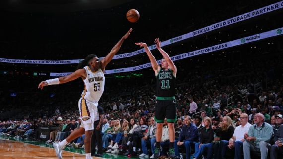 Celtics igualan el récord NBA con 29 triples y aseguran segundo puesto del Este