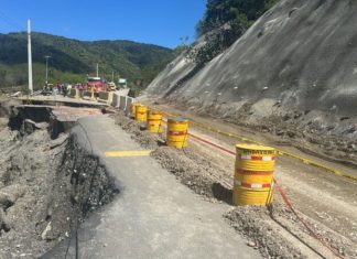Obras Públicas dispone el cierre total de carretera Ocoa -Cruce de Ocoa para construcción de paso provisional