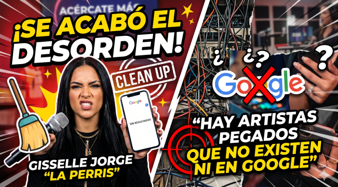 Video- “¡Se acabó el desorden! Gisselle Jorge viene a ‘limpiar’ el género urbano: ‘Hay artistas pegados que no existen ni en Google'”