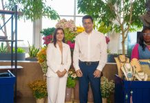 Ministro Collado recibe visita de la embajadora de los Estados Unidos, Leah Campos