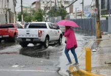 Indomet advierte intensos aguaceros, tormentas eléctricas y posibles granizadas este miércoles