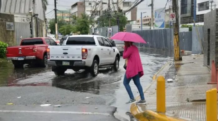 Indomet advierte intensos aguaceros, tormentas eléctricas y posibles granizadas este miércoles