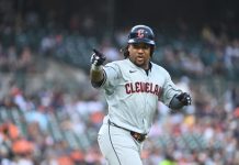 José Ramírez hace historia: conecta jonrón ante los 29 equipos de Grandes Ligas Béisbol