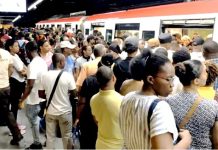 Falla eléctrica deja fuera de servicio las Líneas 1 y 2 del Metro de Santo Domingo