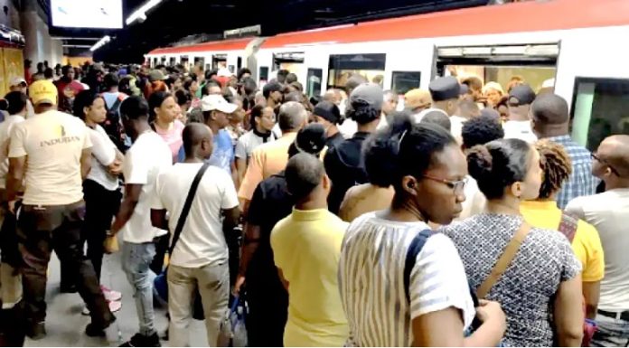 Falla eléctrica deja fuera de servicio las Líneas 1 y 2 del Metro de Santo Domingo