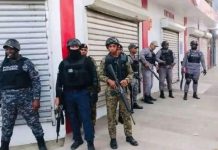 Navarrete está militarizado en medio de paro por 24 horas en reclamo de obras sociales; se escuchan detonaciones