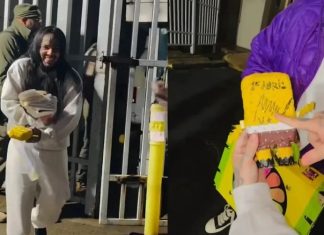 Tekashi 6ix9ine sale de prisión con un peluche firmado por Maduro