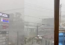 Fuertes ventarrones e intensas lluvias impactan pueblos del cibao