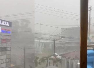 Fuertes ventarrones e intensas lluvias impactan pueblos del cibao