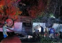 Accidente de tránsito en Autovía del Nordeste deja 25 personas heridas