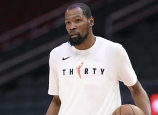 Kevin Durant podría perderse el inicio de los playoffs con Houston