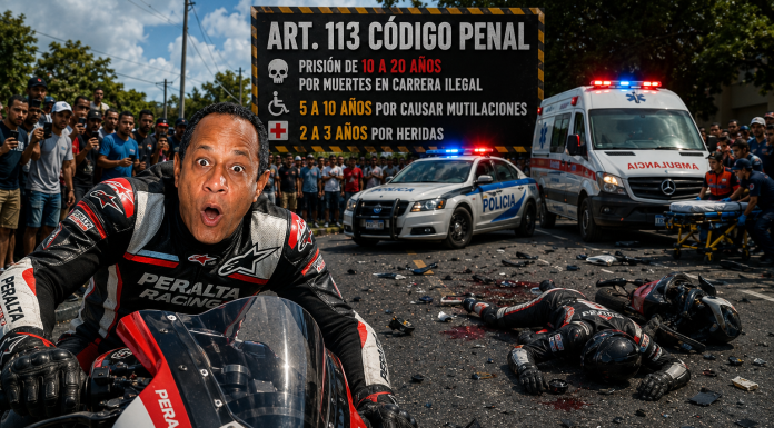 MUERTES, MUTILACIONES O HERIDOS POR VEHÍCULOS EN CARRERAS ILEGALES TE PODRÍA LLEVAR A PRISIÓN HASTA POR 20 AÑOS Y UN CHIN MÁS EN EL NUEVO CÓDIGO PENAL