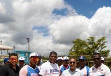 Víctor Pichardo es reconocido por sus aportes al deporte en Sabana Grande de Boyá